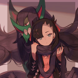 This is a pixiv picture whose title is オーロンゲ.