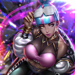 This is a pixiv picture whose title is True Damage Qiyana.