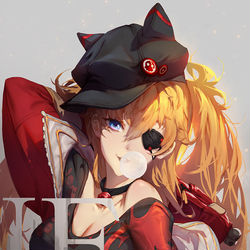 This is a pixiv picture whose title is Asuka.