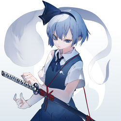 This is a pixiv picture whose title is 警戒.