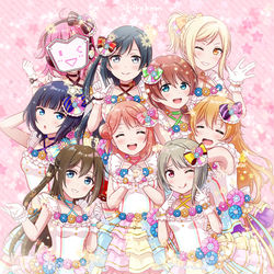 This is a pixiv picture whose title is 1stライブ🌈.