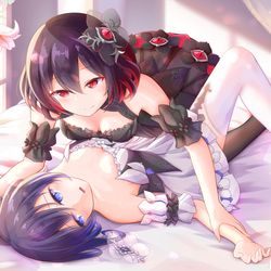 This is a pixiv picture whose title is 彼岸雙生.
