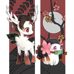 This is a pixiv picture whose title is 鬼滅の刃　ツイログ.