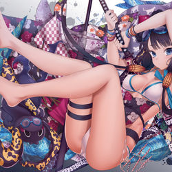 This is a pixiv picture whose title is 夏.