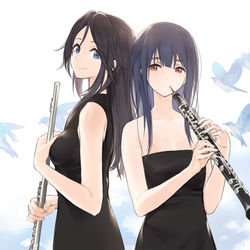 This is a pixiv picture whose title is 大学時代.