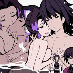 This is a pixiv picture whose title is 胡蝶しのぶ.