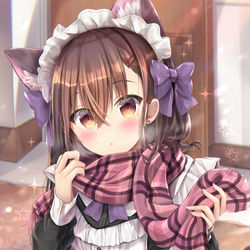 This is a pixiv picture whose title is 『一緒に巻こ？』.