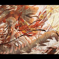 This is a pixiv picture whose title is 蛇　踊　ル　-根の国底の果て-.