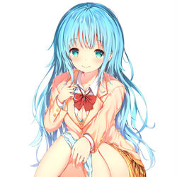 This is a pixiv picture whose title is 可愛ければ変態でも好きになってくれますか？9.