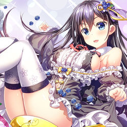 This is a pixiv picture whose title is ブルーベリー.