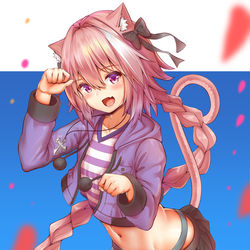 This is a pixiv picture whose title is アストルフォ｜Astolfo.