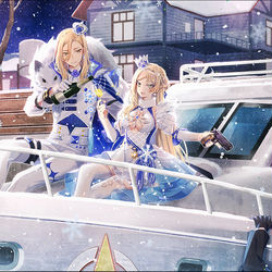 This is a pixiv picture whose title is ･ﾟ❆。ﾟ。❄ﾟ.