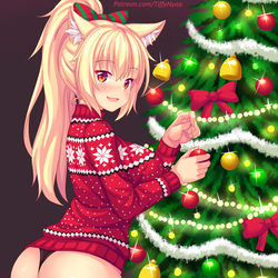This is a pixiv picture whose title is Tiffy Xmas tree!!.