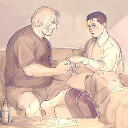This is a pixiv picture whose title is でとろいと６.