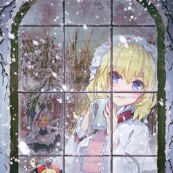 This is a pixiv picture whose title is こんな寒空の日にやってくるなんて….
