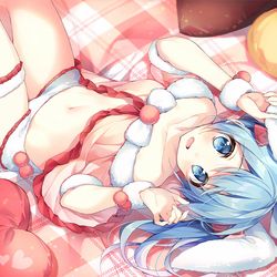 This is a pixiv picture whose title is もこもこうさぎ♪.