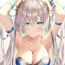 This is a pixiv picture whose title is 下着アナスタシア.