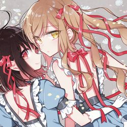 This is a pixiv picture whose title is くるくる.