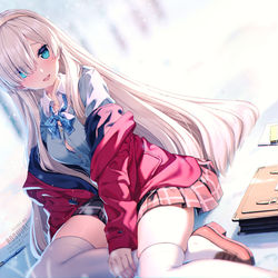 This is a pixiv picture whose title is アナスタシアJK.