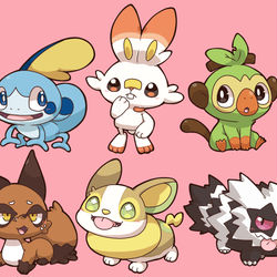 This is a pixiv picture whose title is ガラル。.