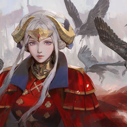 This is a pixiv picture whose title is エーデルガルト=フォン=フレスベルグ.