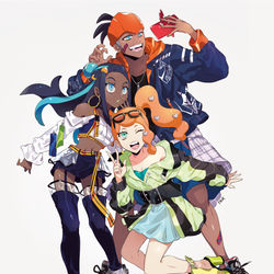 This is a pixiv picture whose title is ジムリーダー.