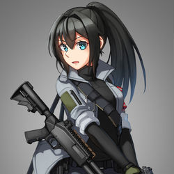 This is a pixiv picture whose title is 20191215 FN Tactical Police.