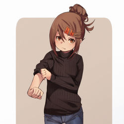 This is a pixiv picture whose title is やる気.