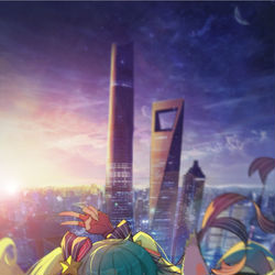 This is a pixiv picture whose title is 填坑.