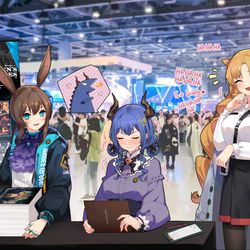 This is a pixiv picture whose title is 摊宣.