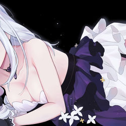 This is a pixiv picture whose title is HK416.