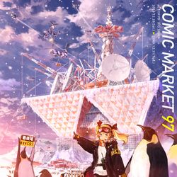 This is a pixiv picture whose title is コミックマーケット97公式紙袋.