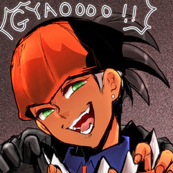 This is a pixiv picture whose title is キバカブ.