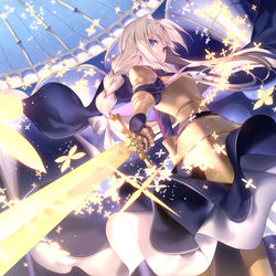 This is a pixiv picture whose title is 金木犀の騎士.