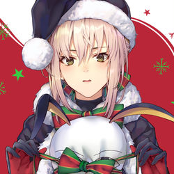 This is a pixiv picture whose title is サンタオルタ.