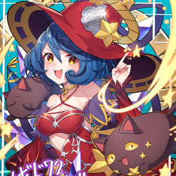 This is a pixiv picture whose title is お仕事【メギド72】2周年記念トリビュートアート　オリアス.