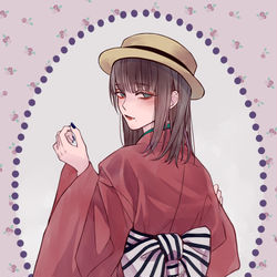 This is a pixiv picture whose title is 夏の装い.
