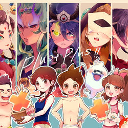 This is a pixiv picture whose title is 妖怪ついろぐシャドウサイドまとめ⑧【※腐あり】.