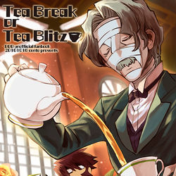 This is a pixiv picture whose title is 【Web再録】Tea Break or Tea blitz.