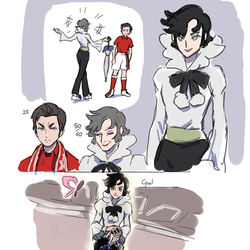 This is a pixiv picture whose title is カブ & ポプラ.