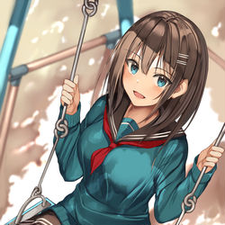 This is a pixiv picture whose title is 放課後デート.