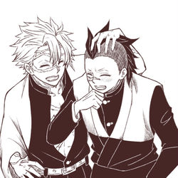 This is a pixiv picture whose title is 鬼滅まとめ.