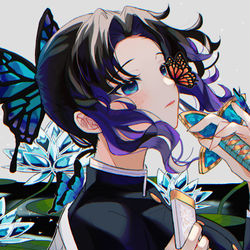This is a pixiv picture whose title is 胡蝶🦋しのぶ.