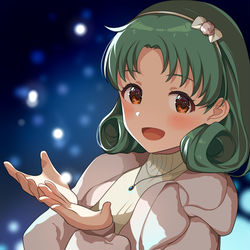 This is a pixiv picture whose title is 雪の日のまつりちゃん.