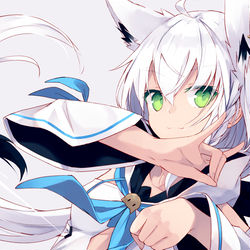 This is a pixiv picture whose title is 白上フブキ.