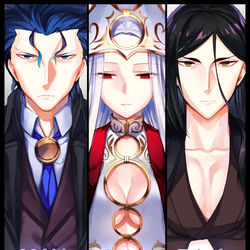 This is a pixiv picture whose title is 始まりの御三家.