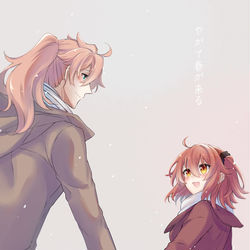 This is a pixiv picture whose title is C97　新刊「やがて春が来る」.