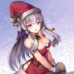 This is a pixiv picture whose title is サンタなリシテア.
