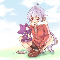 This is a pixiv picture whose title is 相棒エレズンと雪音さん.