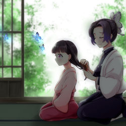 This is a pixiv picture whose title is 「このくらい1人で出来ないとダメですよ？」.